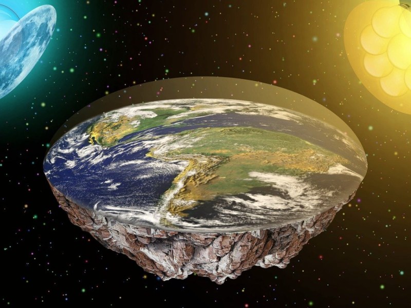 The Earth is&nbsp;flat